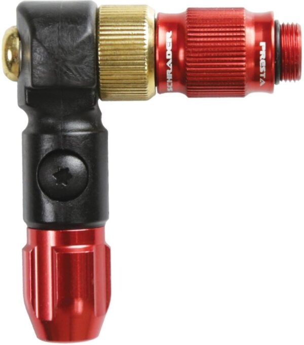 LEZYNE ABS-1 PRO HP CHUCK RED/HI GLOSS