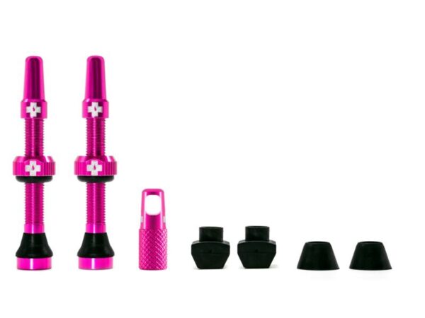 Muc-off tubeless valve kit universeel 44mm pink