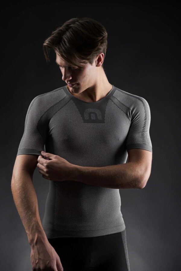 Short Sleeve Baselayer Men's Grey S/M