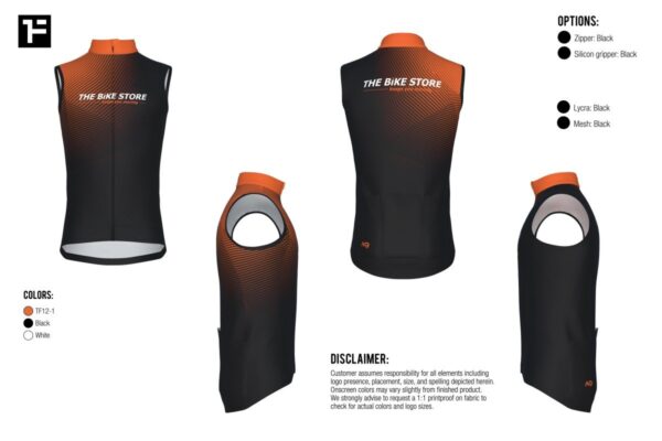 The Bike Store Windvest Maat L