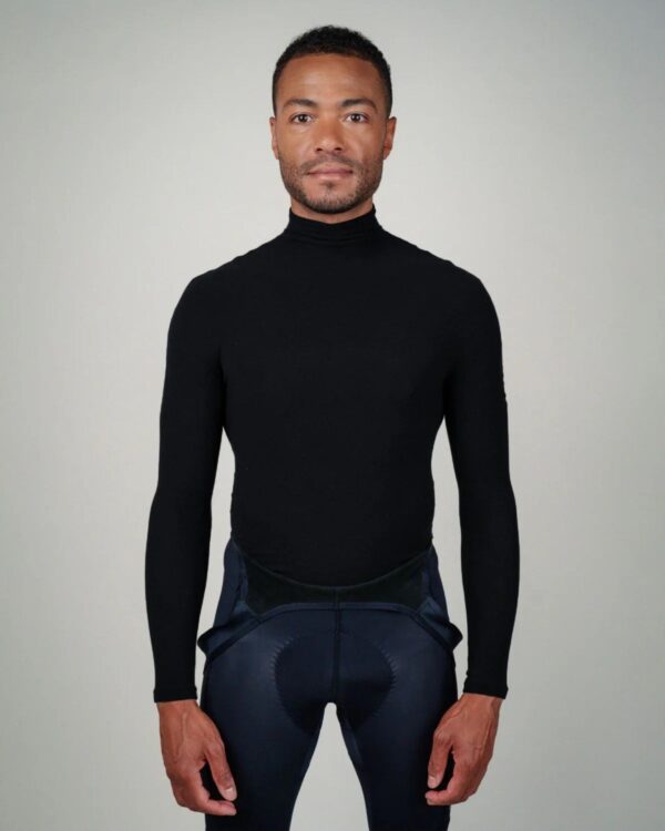 Drynamo Long Sleeve BaseLayer High Neck Black S/M