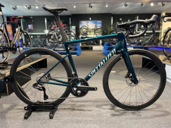 Specialized Tarmac SL8 Expert Di2 Deep Lake Metallic/ Green Pearl 56cm 2025